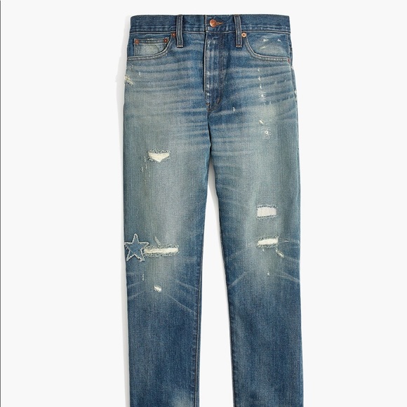 *NWT Madewell - Rivet & Thread High-Rise Slim Boyjeans - Size 25 - Picture 5 of 14